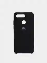 Черный чехол силиконовый Silicone Cover Case для Huawei Honor V20