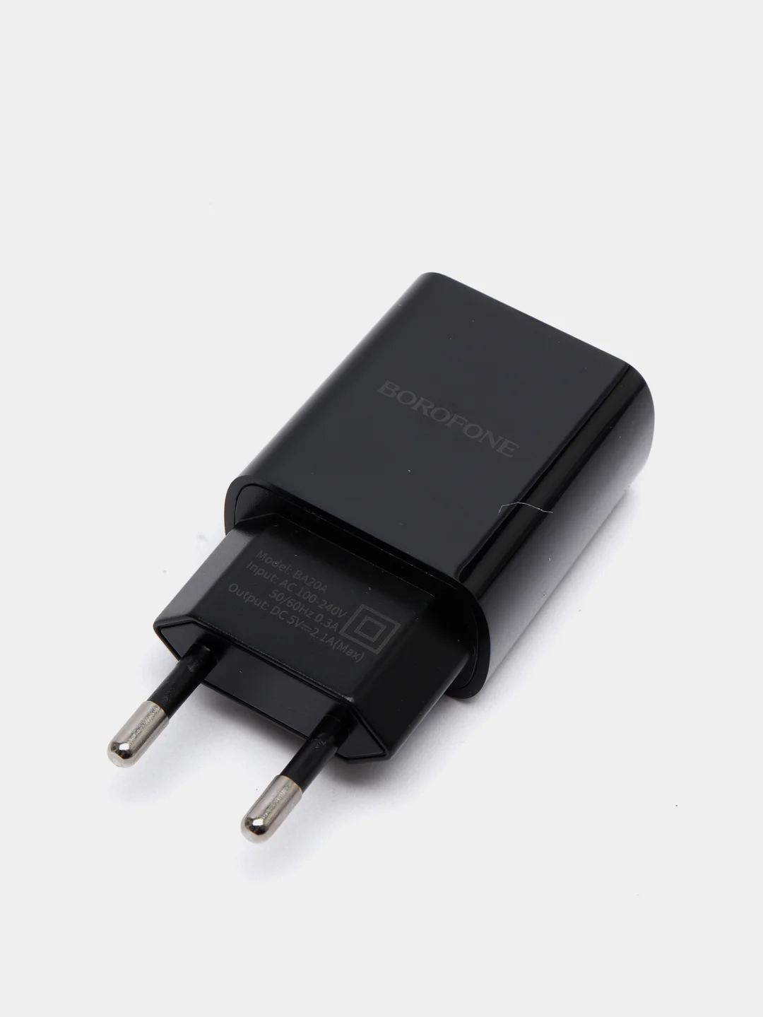 Сетевое зарядное устройство USB 2100mAh и кабель micro USB BOROFONE BA20A
