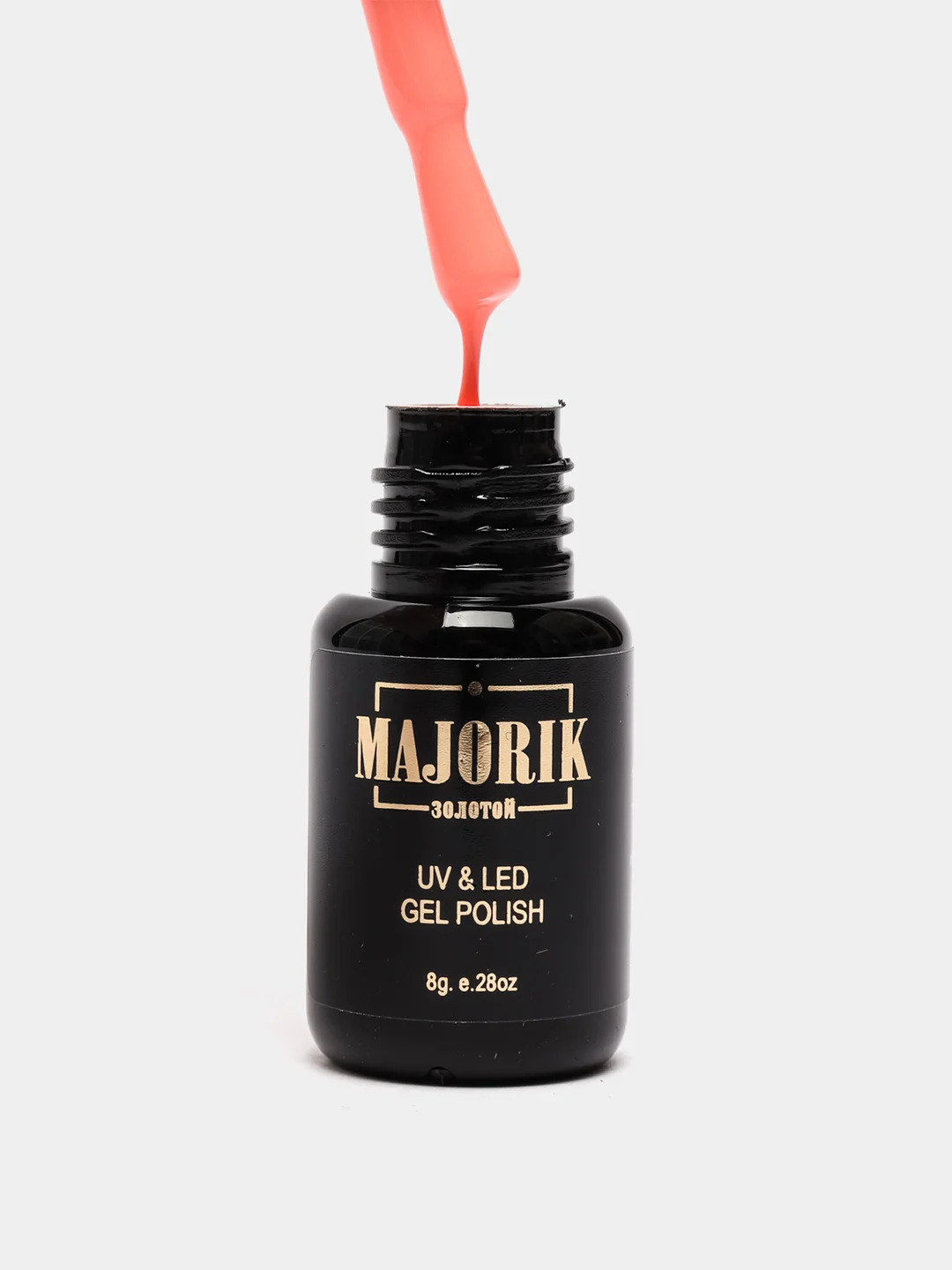 Гель лак для ногтей Majorik 8g, желтый лимонный оранжевый хаки зеленый лак для маникюра