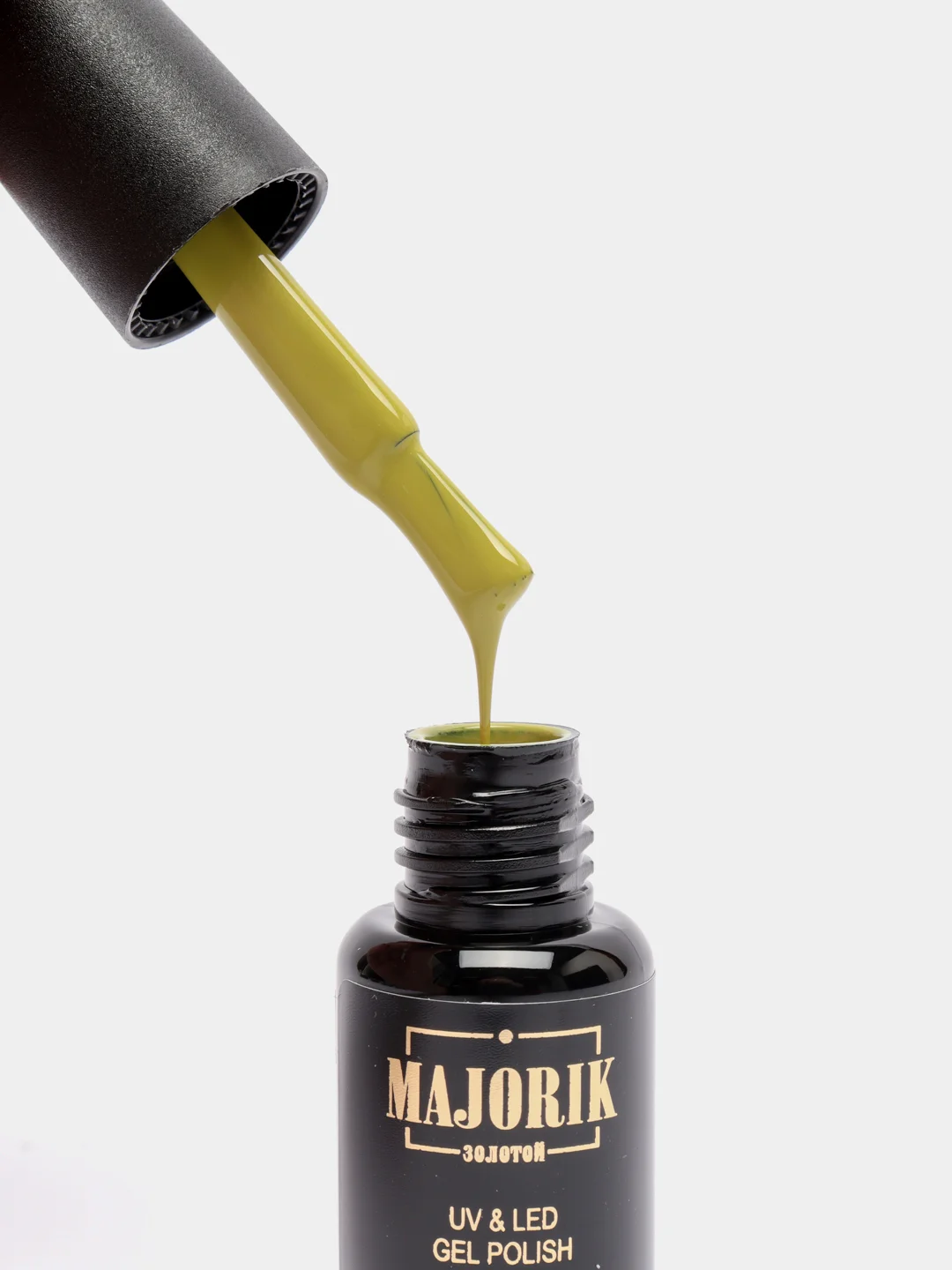 Гель лак для ногтей Majorik 8g, желтый лимонный оранжевый хаки зеленый лак для маникюра