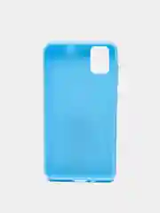 Голубой чехол ZTE Blade A31 силиконовый цветной матовый