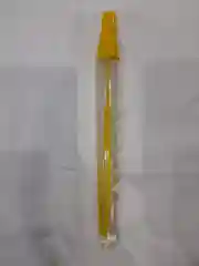 Желтый мыльные пузыри со свистком
