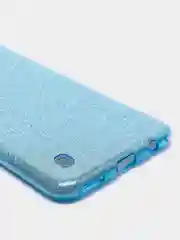 Бирюзовый чехол блестящий  SAMSUNG A10