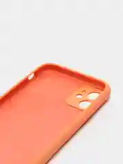 Манго чехол Silicone Case iPhone 11 с защитой камеры с бархатной подкладкой