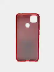 Красный чехол блестящий Xiaomi Redmi 9C, Redmi 9C NFC, Redmi 10A, Poco C3, накладка с блёстками