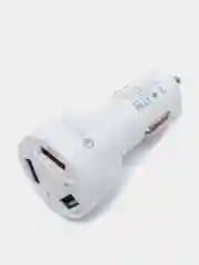 Белый автомобильное зарядное устройство Qualcomm QC 3.0 - 3USB
