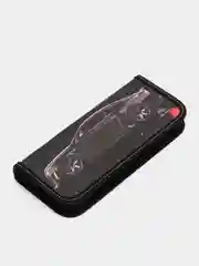 Бордовый пенал школьный, 1 отделение