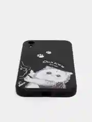 Черный чехол для iPhone 11 / XR / 12 / 7, 8, SE2020 на айфон про макс