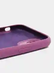 Пурпурный силиконовый чехол iPhone 11, Silicone Case, с закрытым низом и защитой камеры