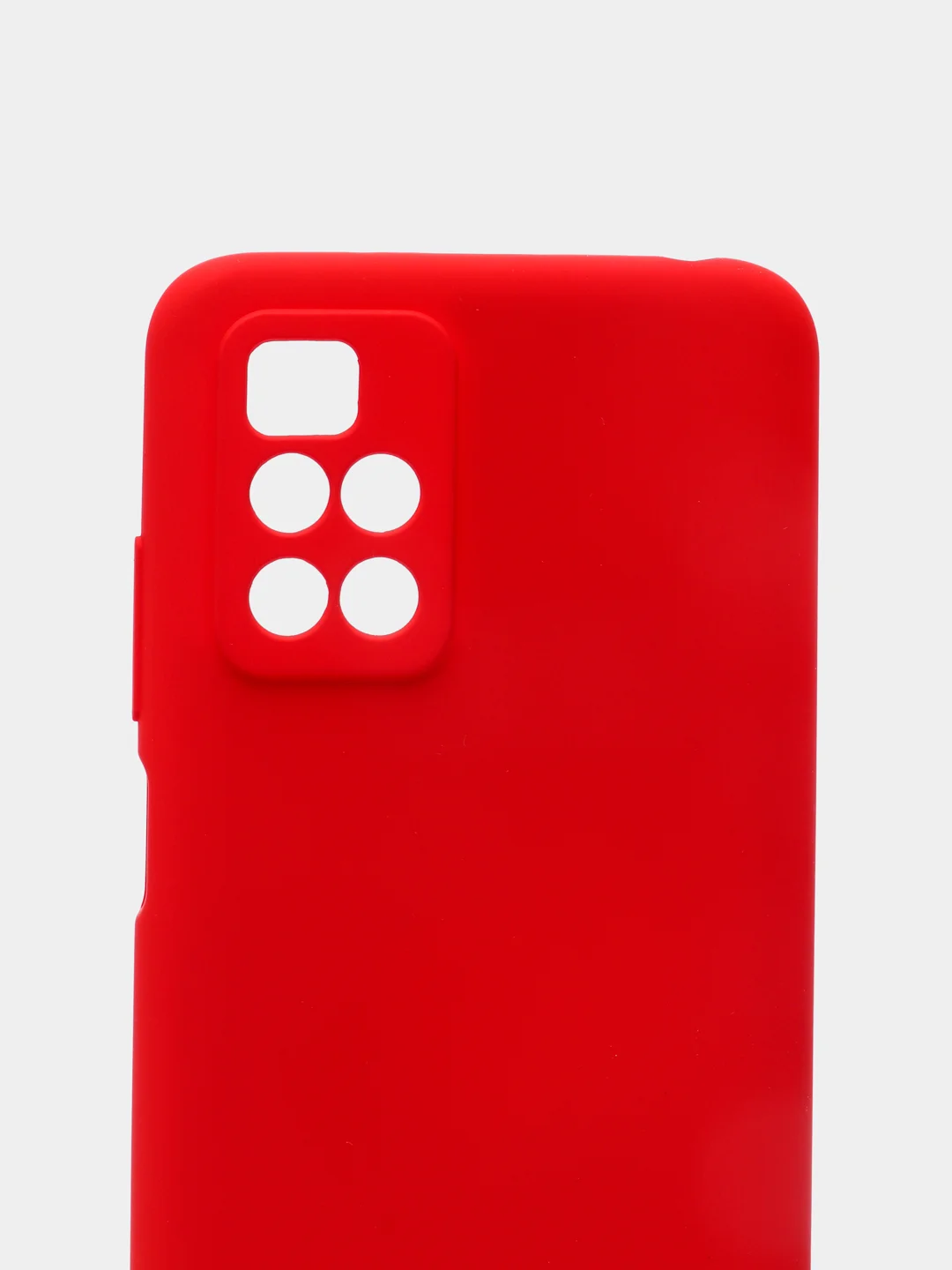 Красный накладка силиконовая противоударная Xiaomi Redmi 10