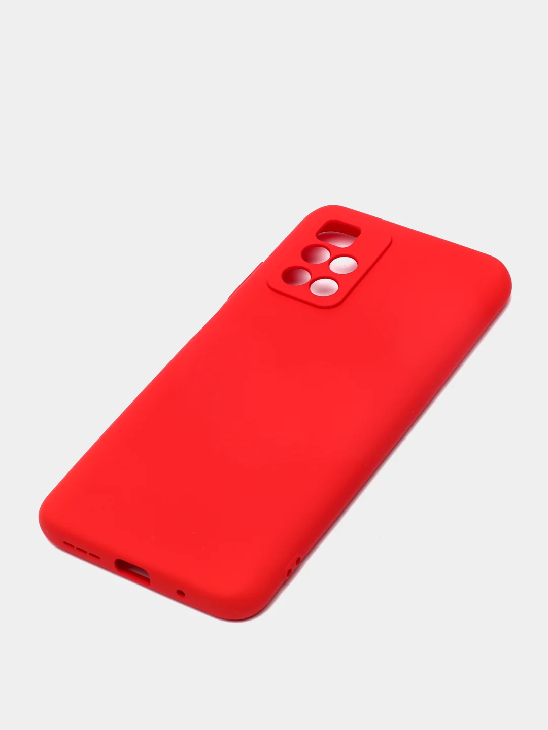 Красный накладка силиконовая противоударная Xiaomi Redmi 10