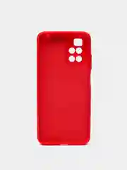 Красный накладка силиконовая противоударная Xiaomi Redmi 10
