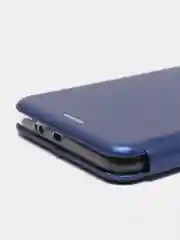 Синий чехол книжка для Xiaomi Redmi Note 9T