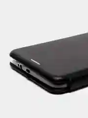 Черный чехол книжка для Xiaomi Redmi Note 9T