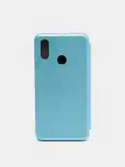 Голубой чехол-книжка Huawei Honor 10 Lite / P Smart 2019