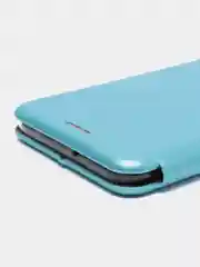 Голубой чехол-книжка Huawei Honor 10 Lite / P Smart 2019