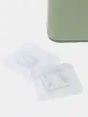 Зеленый ершик для унитаза с щеткой