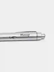 Ручка шариковая, с надписью, именная, "Макар", синяя