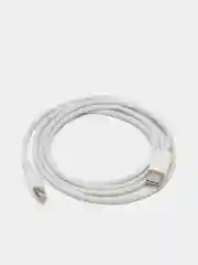 Белый кабель для iPhone lightning type-c быстрая зарядка лайтинг