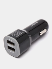 Автомобильное зарядное устройство, 2 USB выхода