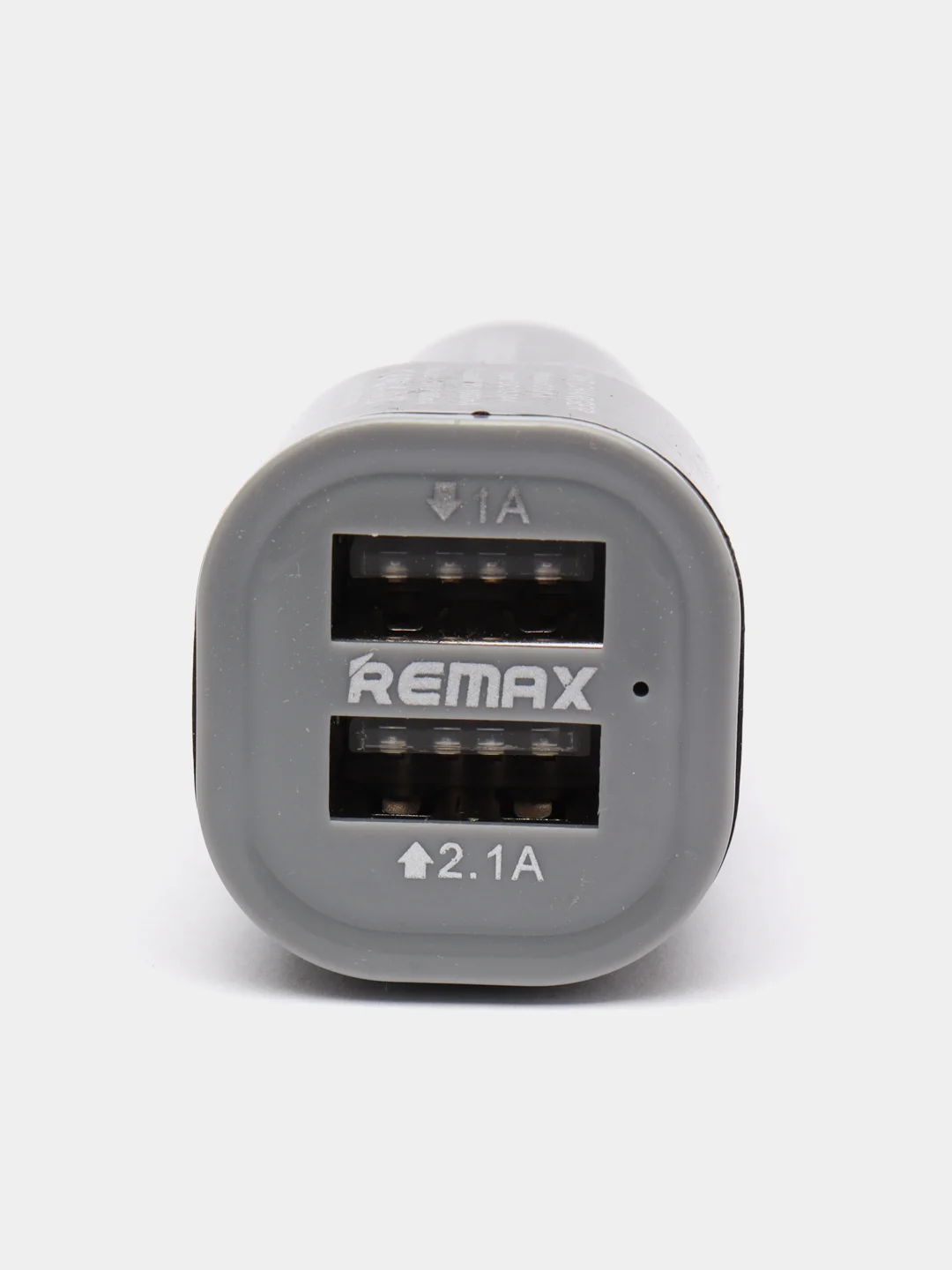 Белый автомобильное зарядное устройство, 2 USB выхода