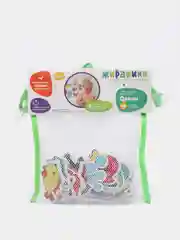 Белый набор стикеров для купания, 18 штук