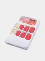 Вишнёвый типсы для дизайна ногтей