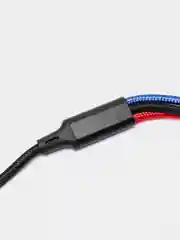 USB кабель для зарядки телефона 3 в 1: Micro-USB, Lightning и Type-C