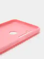 Розовый чехол Realme C3 / 5 / 6i Реалми С3 / 6ай силиконовый цветной матовый