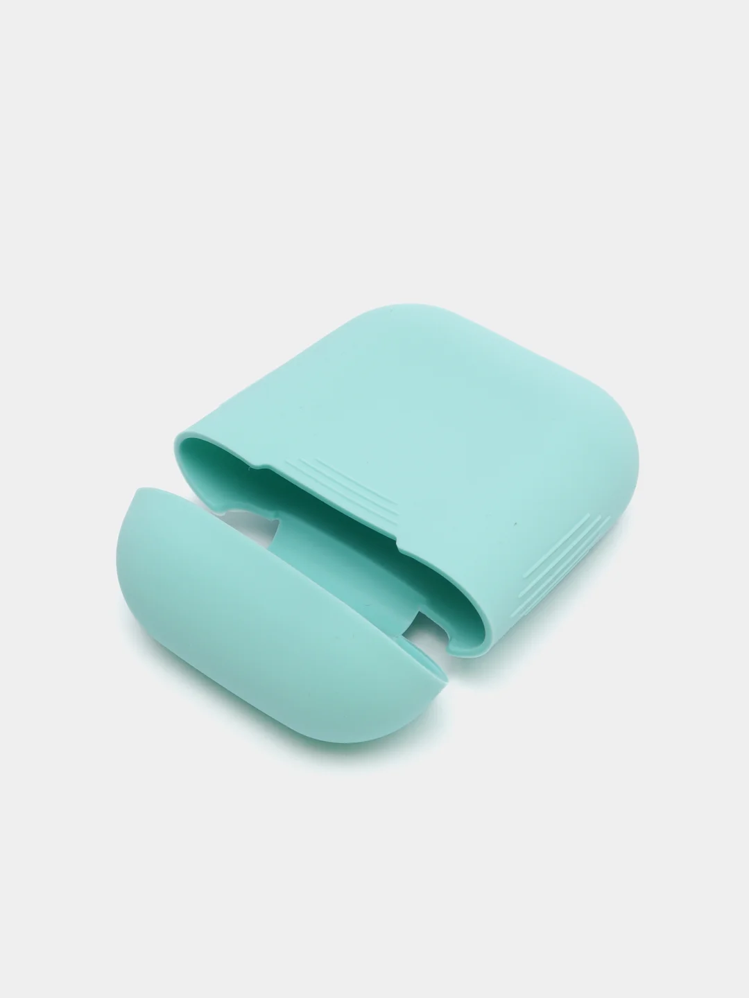 Белый чехол для наушников AirPods 1, 2, силиконовый
