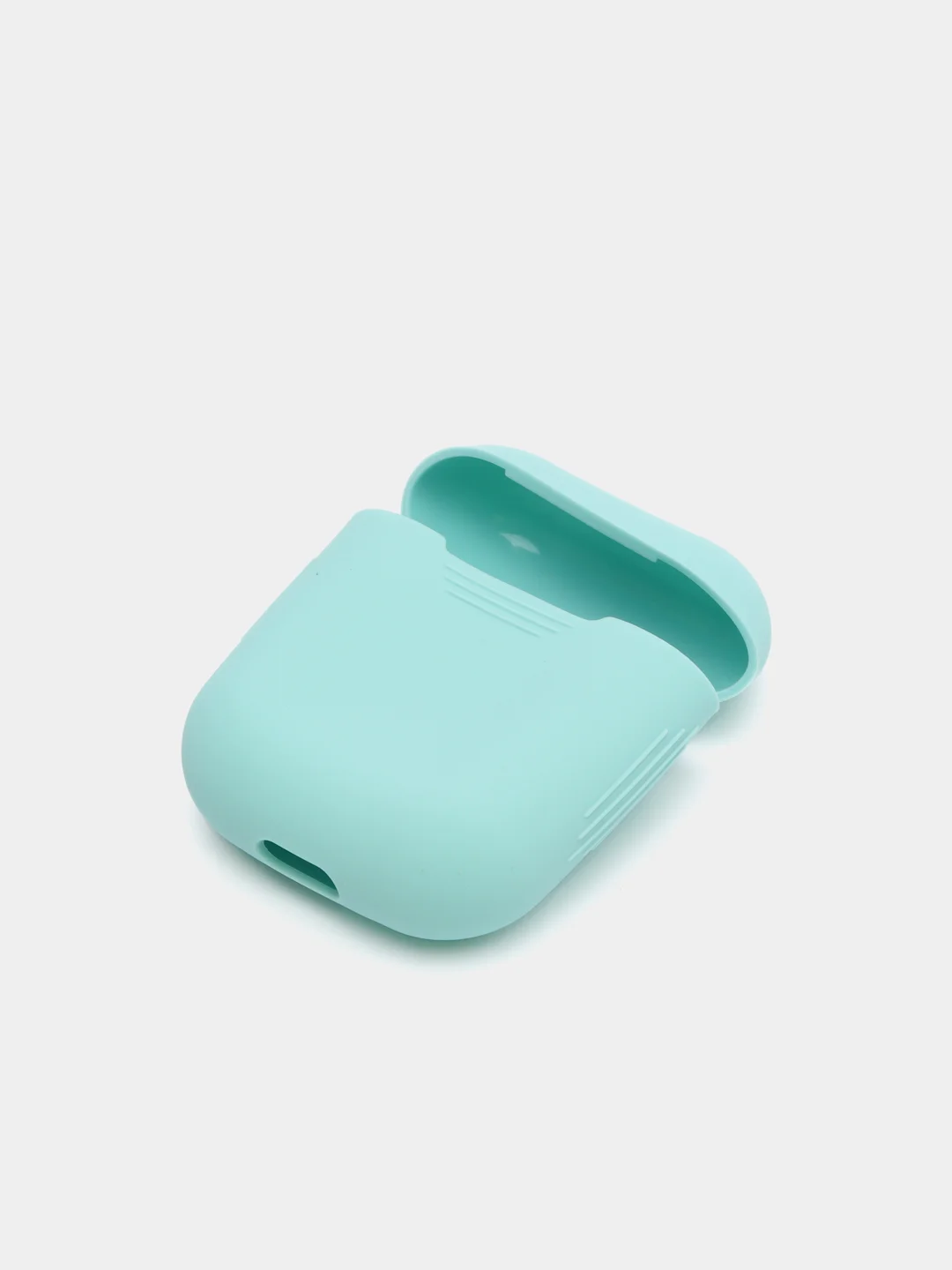 Белый чехол для наушников AirPods 1, 2, силиконовый