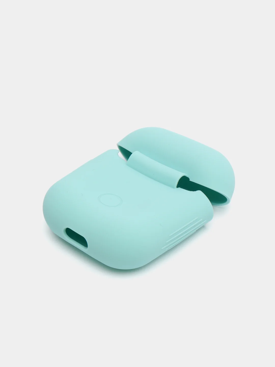 Белый чехол для наушников AirPods 1, 2, силиконовый