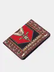 Алый обложка на паспорт, на внутренний и заграничный паспорт