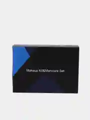 Набор инструментов для маникюра и педикюра синий, маникюрный набор
