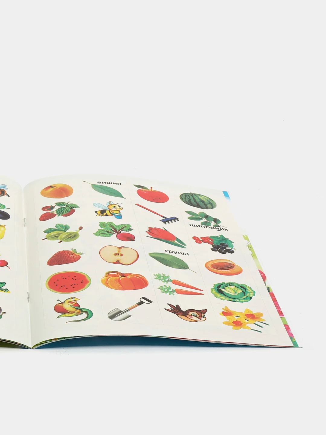 Голубой книга для детей 4-7 лет с наклейками, 12 стр., размер 22 x 16
