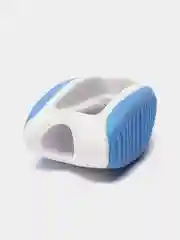Голубой точилка для карандашей, 1 отверстие