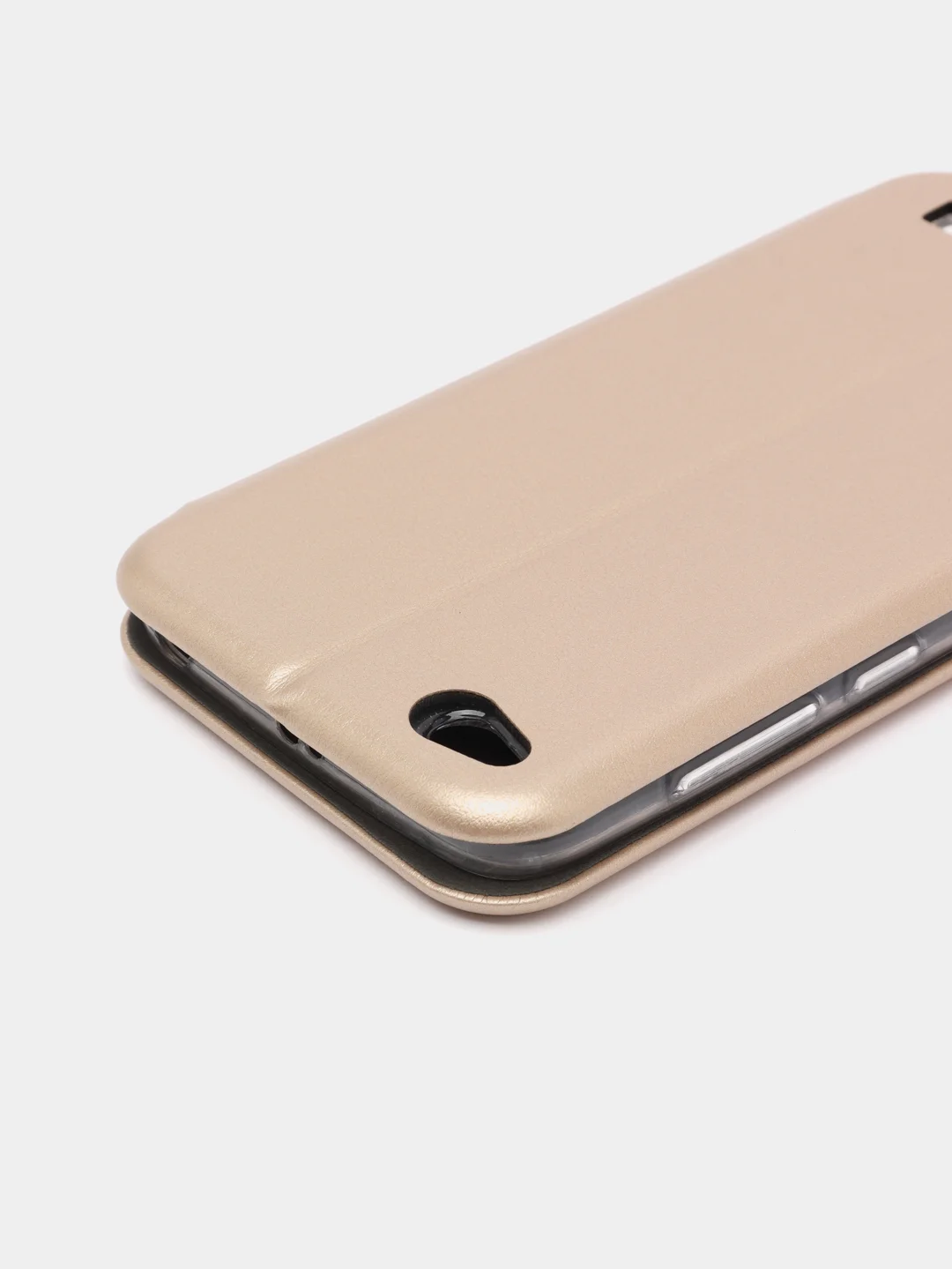 Золотой чехол книжка на Xiaomi Redmi 5A, Сяоми Редми 5А