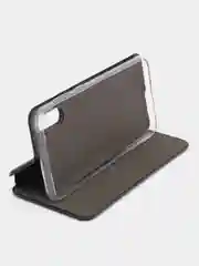 Черный чехол-книжка Samsung Galaxy A02 / M02 2021 / Самсунг Галакси А02 / М02