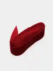 Бордовый лента бархатная 25 мм, отрез 2 м