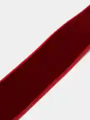 Бордовый лента бархатная 25 мм, отрез 2 м