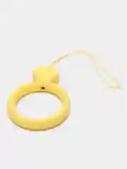 Желтый силиконовое кольцо на чехол для смартфона