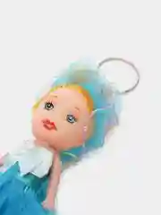Голубой кукла Брелок