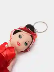 Розовый кукла Брелок
