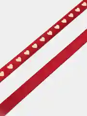 Бордовый декоративная лента 2м
