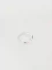 Серебряный минималистичное кольцо
