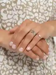 Серебряный кольцо / парное кольцо / кольцо бабочка