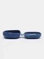 Синий cиликоновый чехол для наушников Samsung Galaxy Buds Pro/Buds Live/Buds 2 с карабином