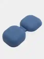 Синий cиликоновый чехол для наушников Samsung Galaxy Buds Pro/Buds Live/Buds 2 с карабином
