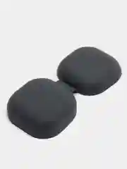 Тёмно-серый cиликоновый чехол для наушников Samsung Galaxy Buds Pro/Buds Live/Buds 2 с карабином