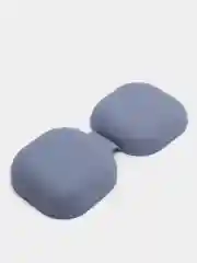 Серый cиликоновый чехол для наушников Samsung Galaxy Buds Pro/Buds Live/Buds 2 с карабином
